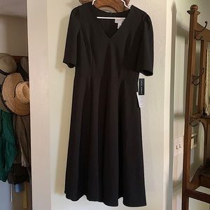 Donna Morgan Black Aline Dress